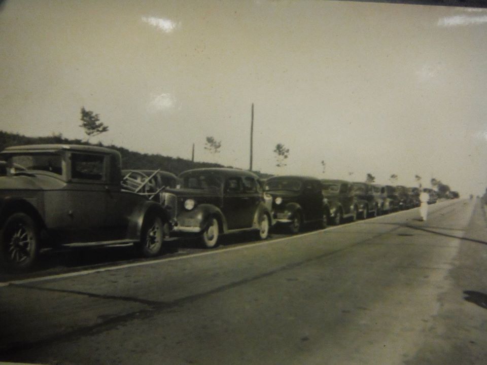 Waiting for the Matapeake Ferry in 1936
