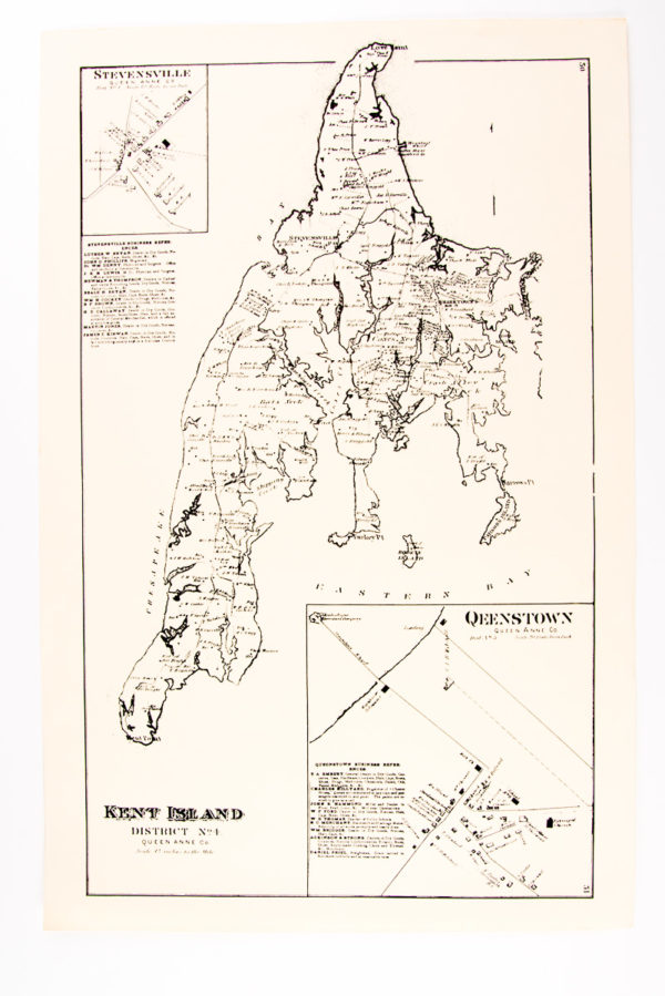 1877 Map of Kent Island