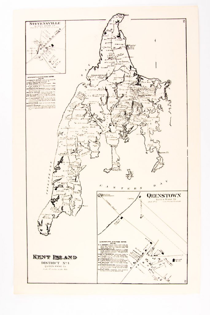 1877 Map of Kent Island – Kent Island Heritage Society