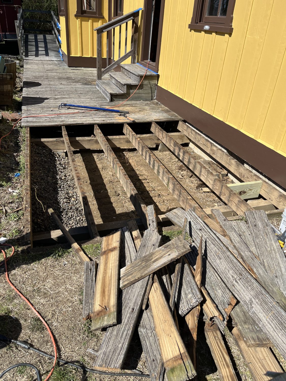 Train Station and Caboose Renovation 2023 – Kent Island Heritage Society